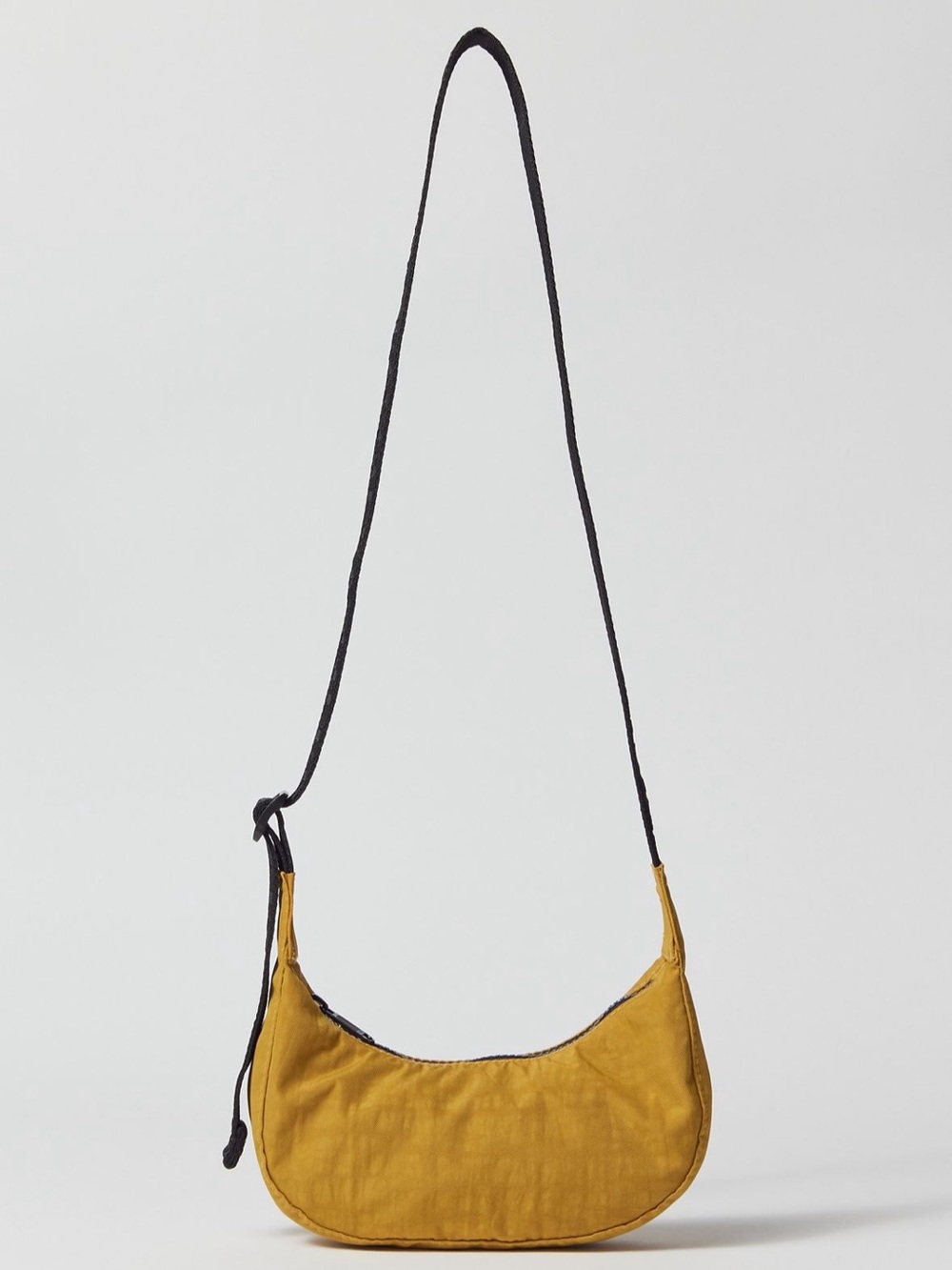 NWT Baggu Mini Nylon Crescent Bag - Camel - Picture 2 of 7